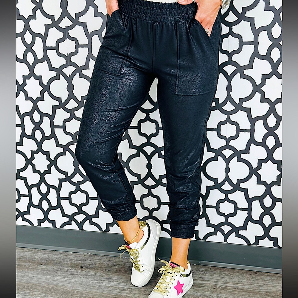 🍒BOGO50%🍒🆕🖤MR BASICS: The Ultimate Pebble Joggers SIZE XL 12-14